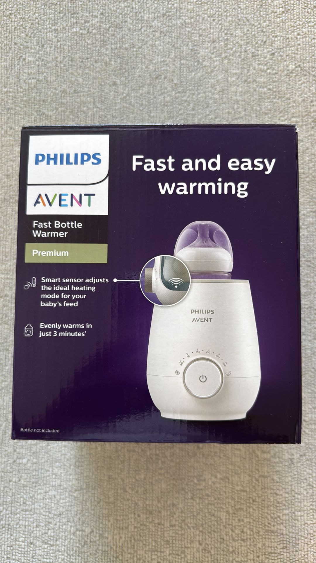 Philips Avent Fast Bottle Warmer – Premium