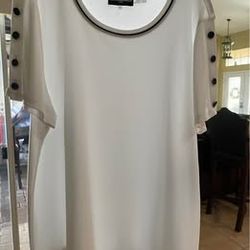 NWT Karl Lagerfeld ladies Top - xl