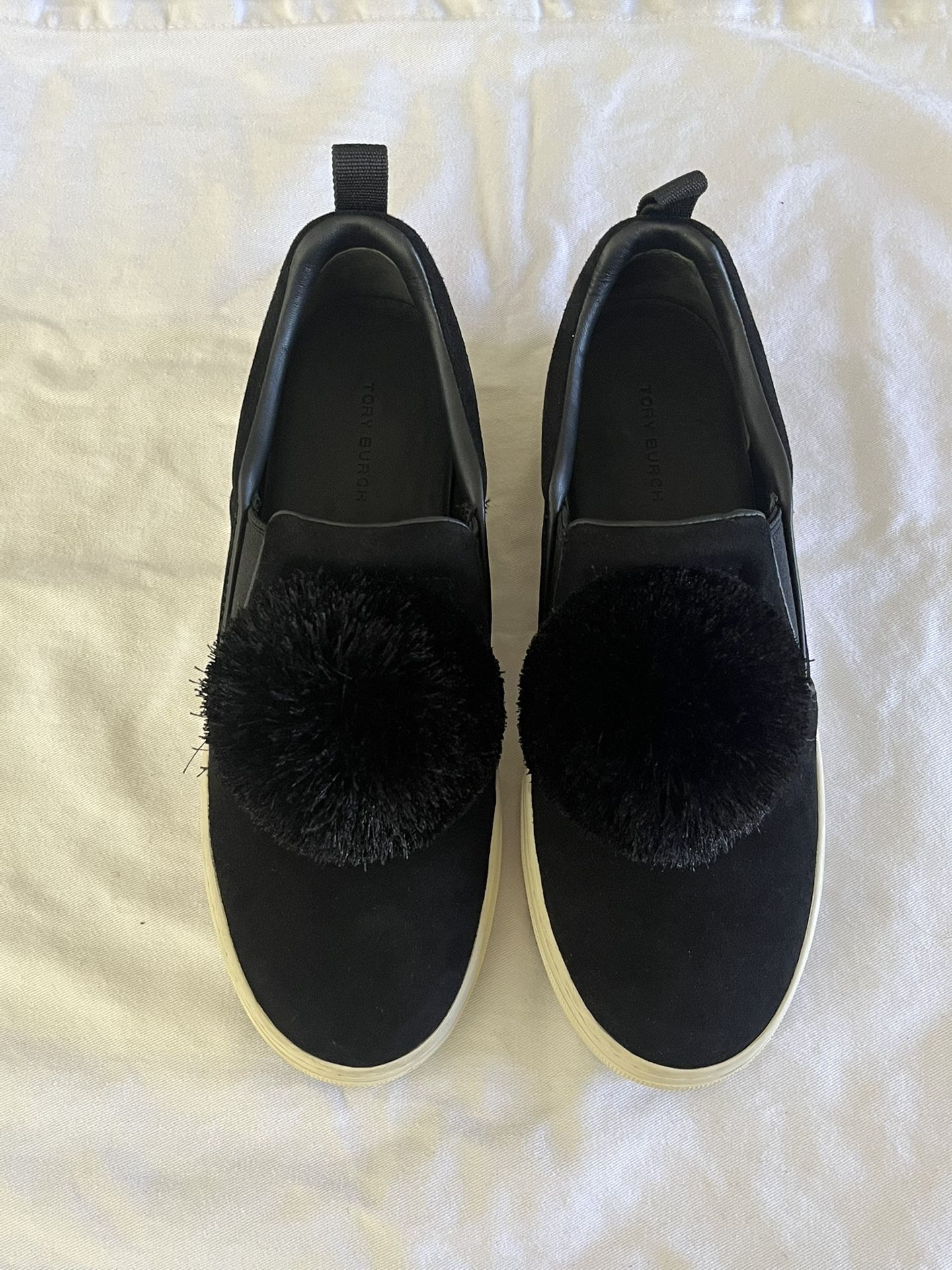 Tory Burch POM POM Platform Sneaker NWOB SZ 7