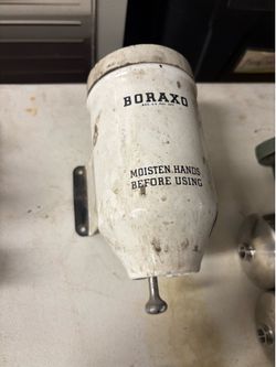**Vintage Borax Powder Soap Dispenser**