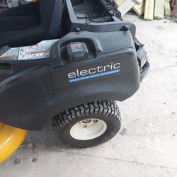 Fully Electric Riding Mower