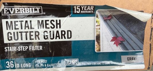 Gutter Guard - Metal gray