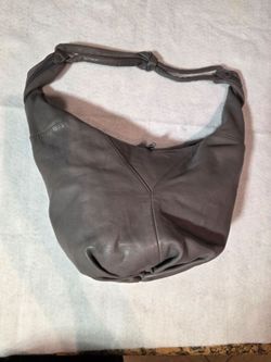 Grey Hobo Bag