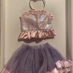 Two Piece Unicorn Custom Costume W/ Headpiece