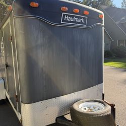 1996 Haulmark 6x12 Enclosed Trailer