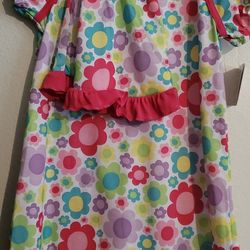New Easter Jumping Bean Dollie & Me Gown