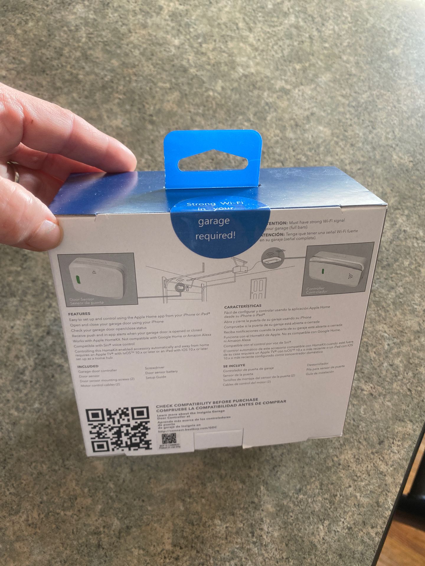 Insignia wi-fi garage door controller
