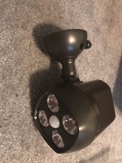 Motion sensor battery powered led light