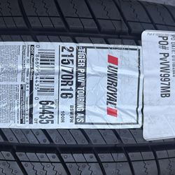 Tires gomas 215/70/16