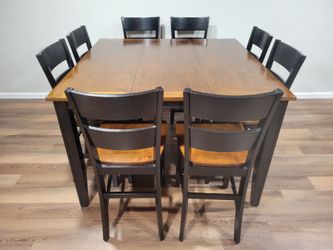Table and 8 Chairs