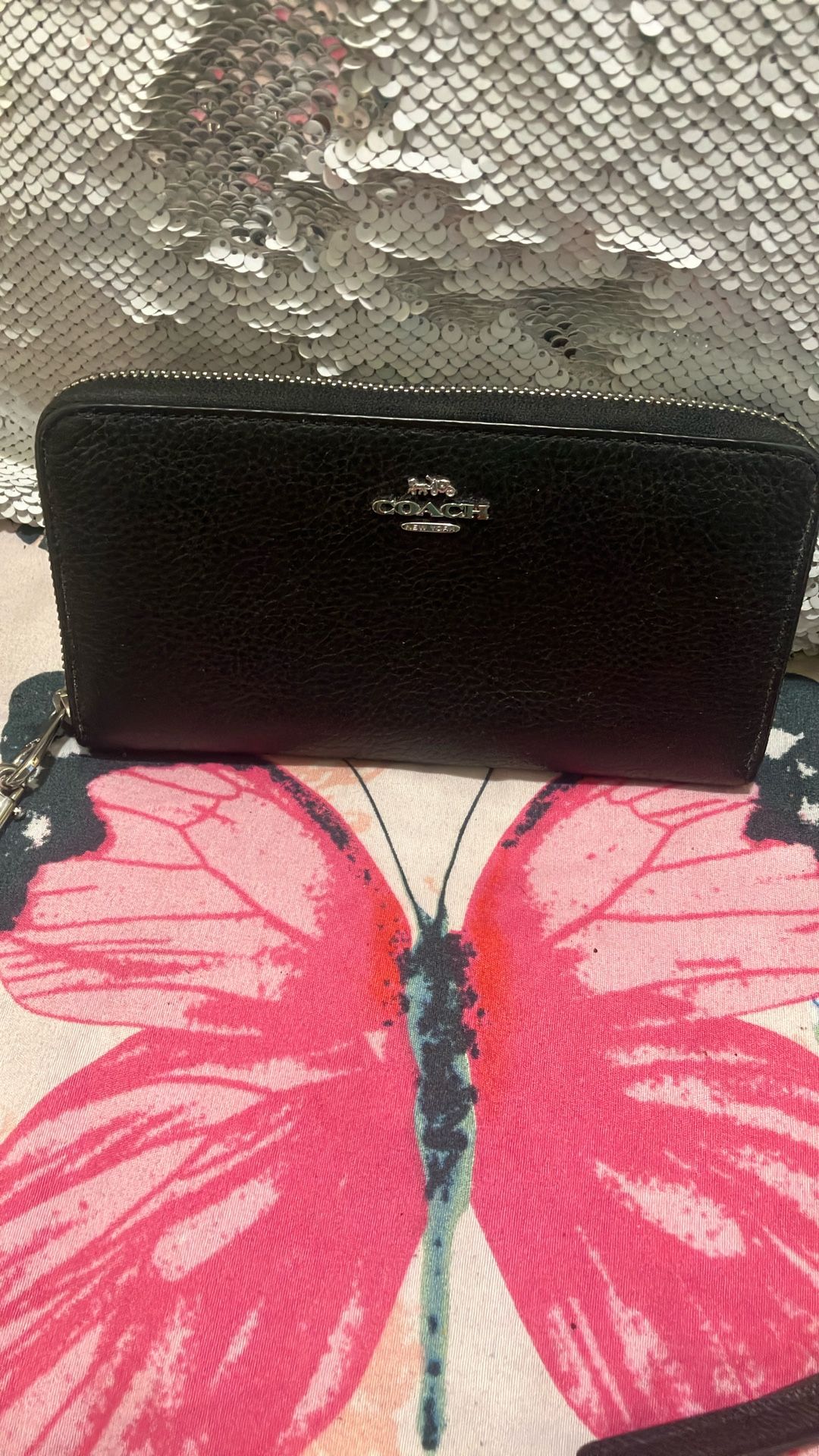 Black Coach Wallet