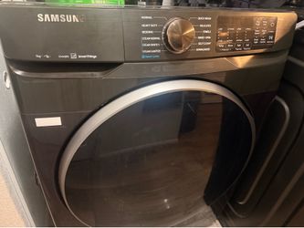 Samsung WF50A8500AV Front Load Washer and Dryer Set