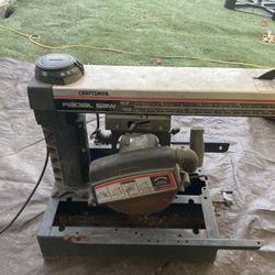 Craftsman Radial Arm Saw