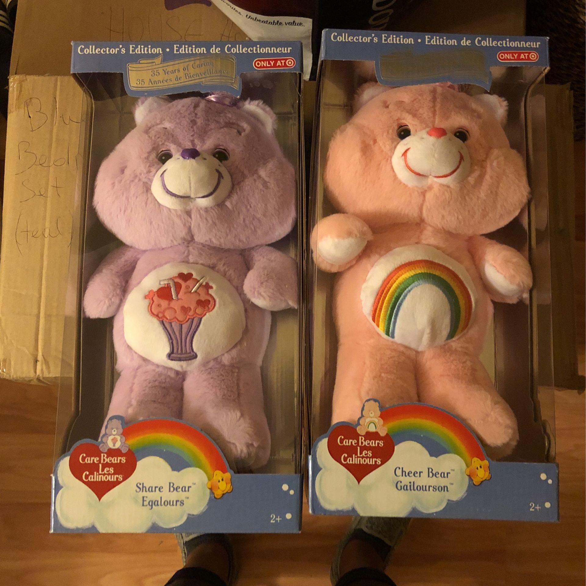 2 Collectors Edition Care Bears