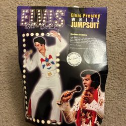 Elvis Presley White Jumpsuit Costume