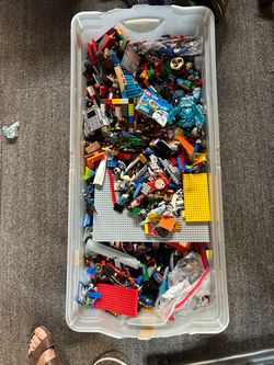 Giant bin of legos