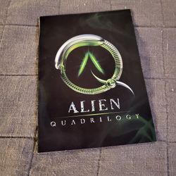 Alien Quadrilogy 9 Disc DVD Set with Booklet everything in pics included read details 