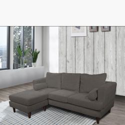 Seccional Color Gris Y Negro$299