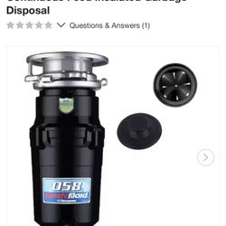 🔧 New Garbage Disposal + Installation Special