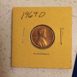 1969 D Wheat Penny