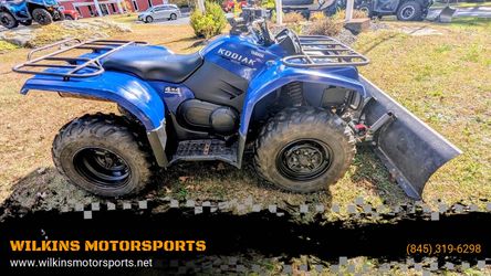 2004 Yamaha Kodiak 400 Winch and Plow 4x4