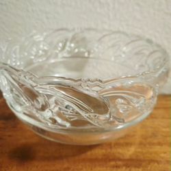 Tiffany and Co. Dolphin Vintage Crystal Bowl BEAUTIFUL Great Gift Idea