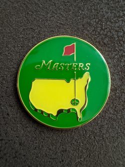 Masters Golf Ball Marker Hat Clip - Brand New