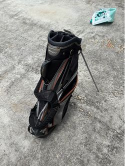 Stand golf bag and putter