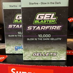 Gel Blaster Star Fire Glow In The Dark Gellets