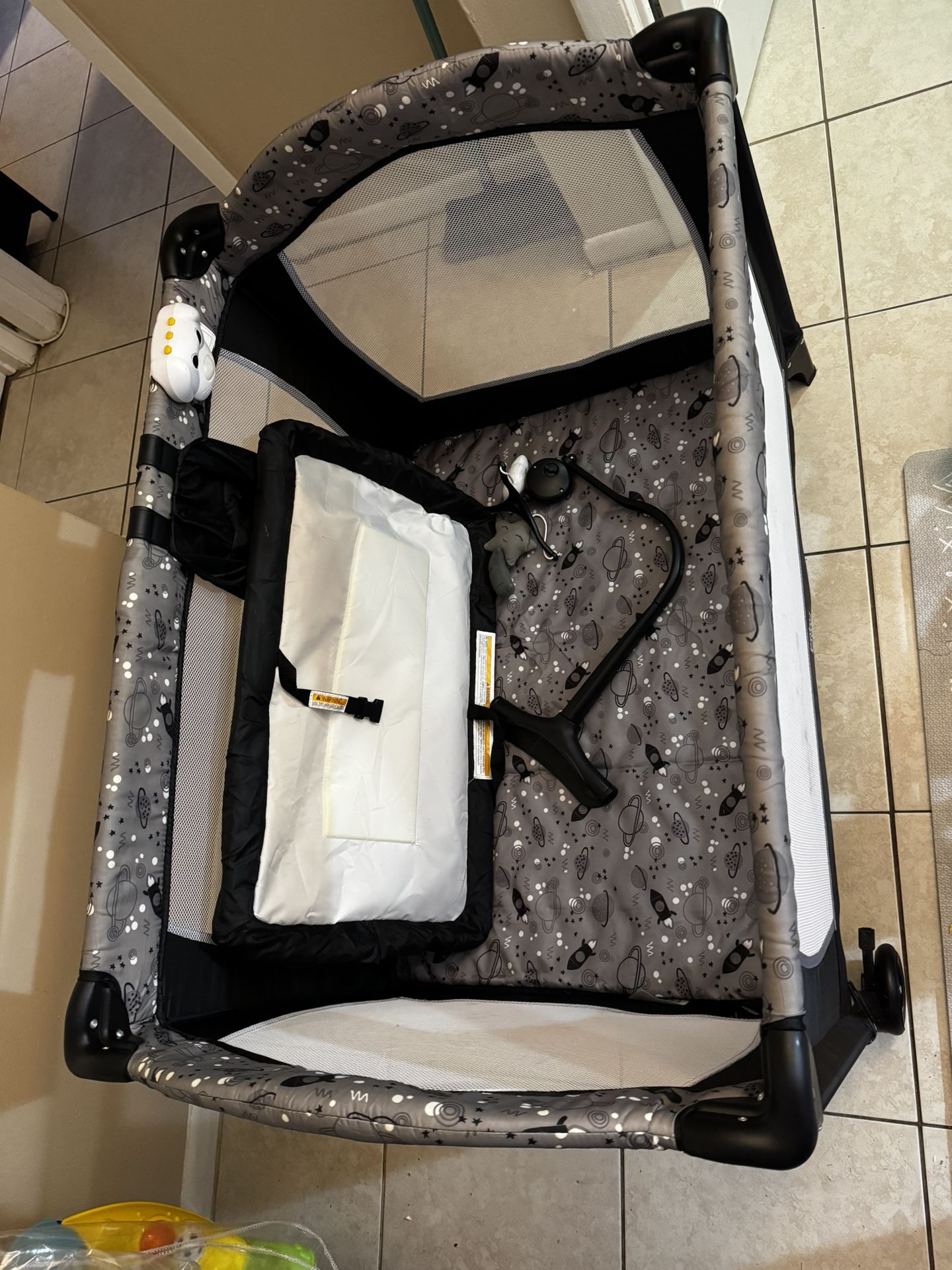 Baby Joy Pack & Play Crib / Playpen – – Foldable & Portable