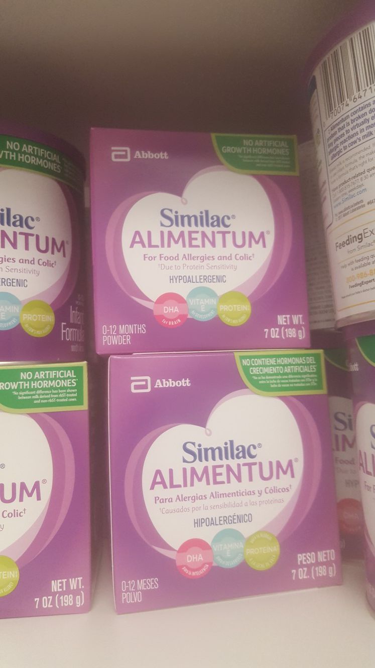 Over 15 cans of Similac Alimentum EXPIRES MAY- NOV 2021