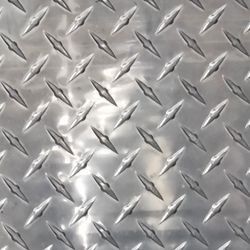 Polished Aluminum Diamond Plate 0.188 X 48" X 67"