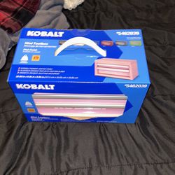 Kobalt Pink Mini Toolbox