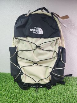 The North Face Borealis Backpack Gravel/ TNF Black Unisex NWT
