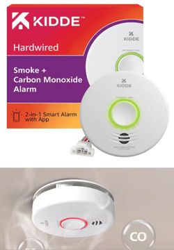 Kidde Smart Hardwired Smoke and Carbon Monoxide Detector with Voice Alarm (contact info removed)2
