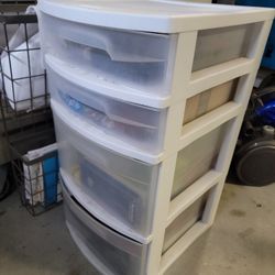 Sterlite 4 Drawer Storage