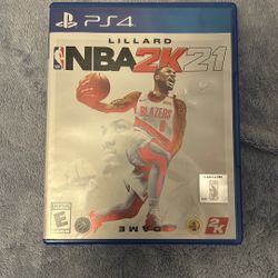 NBA 2K 21 PS4 Game