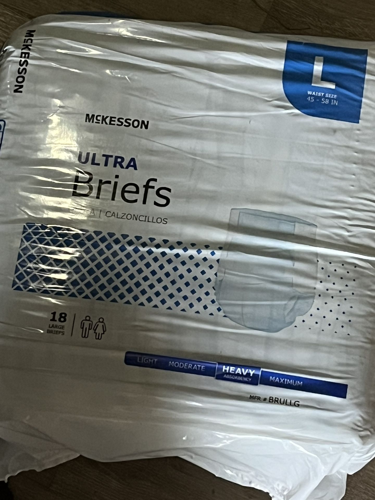 2 Bags Of Large Adult Diapers