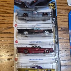 Lot Of 4 Batmobiles 🥰🥰🥰