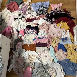 Newborn To 18 Months Girl Clothes