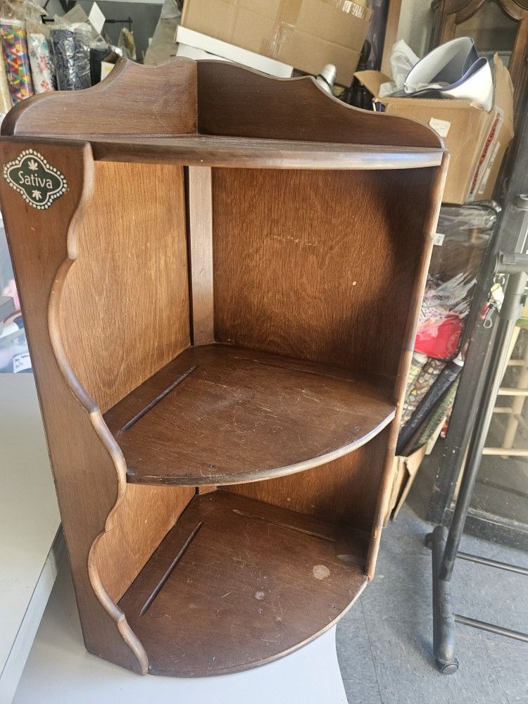 Corner Shelf. Wood