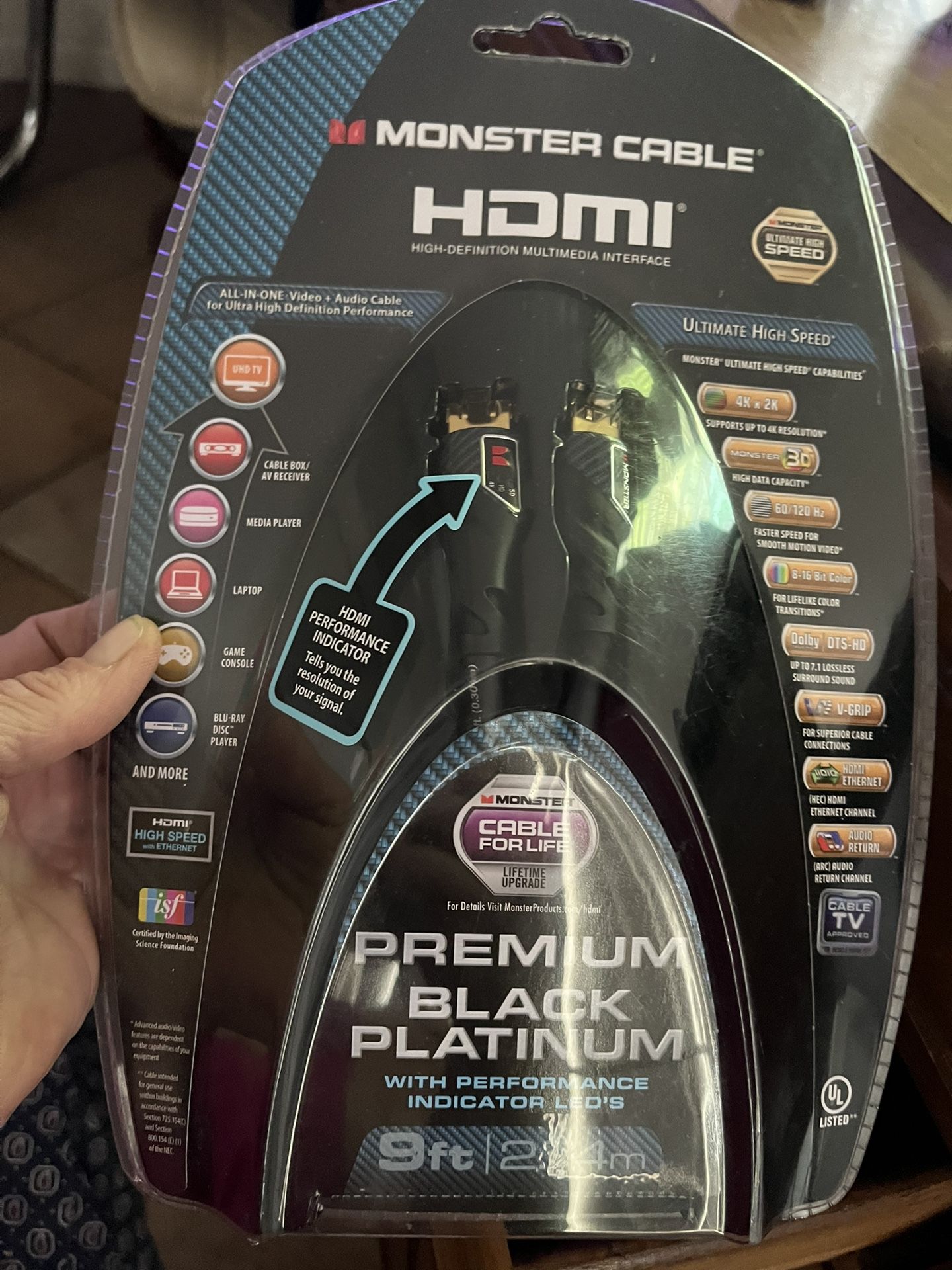 HDMI cord brand new in the box unopened