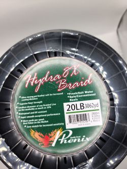 Phenix Hydra 8x 20lb 3062yd Moss Green
