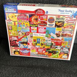 White Mountain Betty Crocker jigsaw puzzle