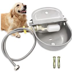 Stainless Steel Automatic Pet Waterer
