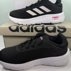 ADIDAS Women’s Cloudfoam Comfy Everyday Ultra-Light Shoes - Size 6.5