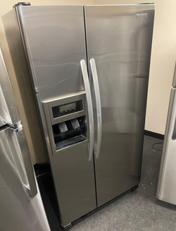 KitchenAid Side‑by‑Side Fridge – Stainless, Ice/Water Dispenser