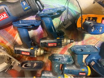 Ryobi power tool set