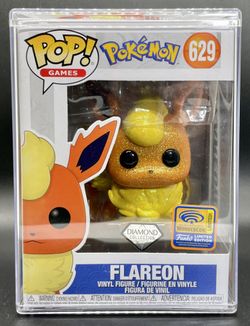 New Pokémon Flareon Diamond Collection 629 Funko Pop 2021 Wondercon