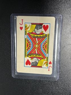 1966 Green Hornet Playing Cards Bruce Lee - Joker Of Hearts